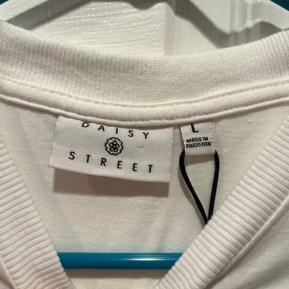 Daisy Street 28 Paris Baby Tee - Size Large - Picture 2 of 9